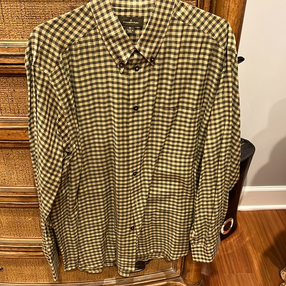 Ermenegildo Zegna Men’s Vintage Dress Shirt
